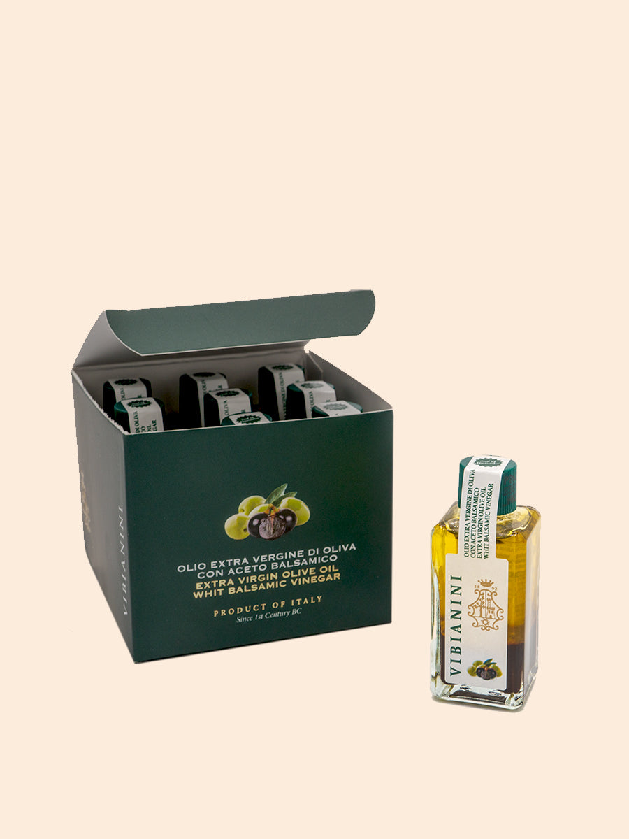 Vibianini Olive Oil /Balsamic Vinegar Dressing by Castello Monte Vibiano - Single Dose 10ml or 19ml