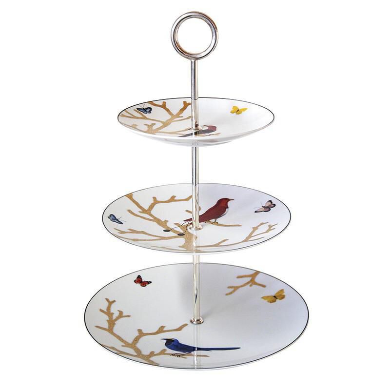 Bernardaud - Porcelain High Tea Stand