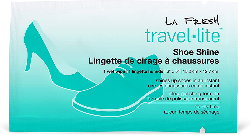 LA FRESH - Shoe Shine & Leather wet wipe ( 10 Pcs)