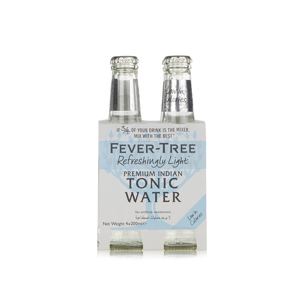 Fever Tree - Refreshingly Light tonic water 4x200ml