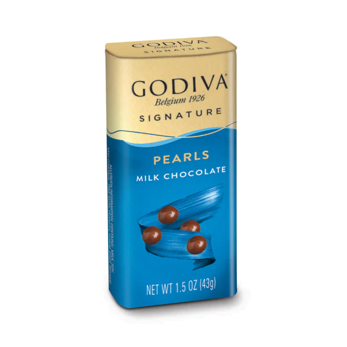 Godiva - Milk Chocolate Pearls Tin 43G