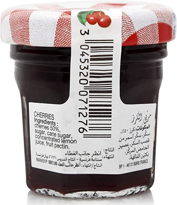 Bonne Maman - Red Cherries Jam 30g