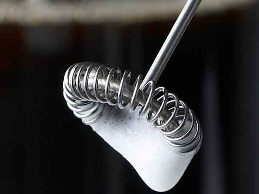 aerolatte - Milk Frother, Stainless Steel with stand.