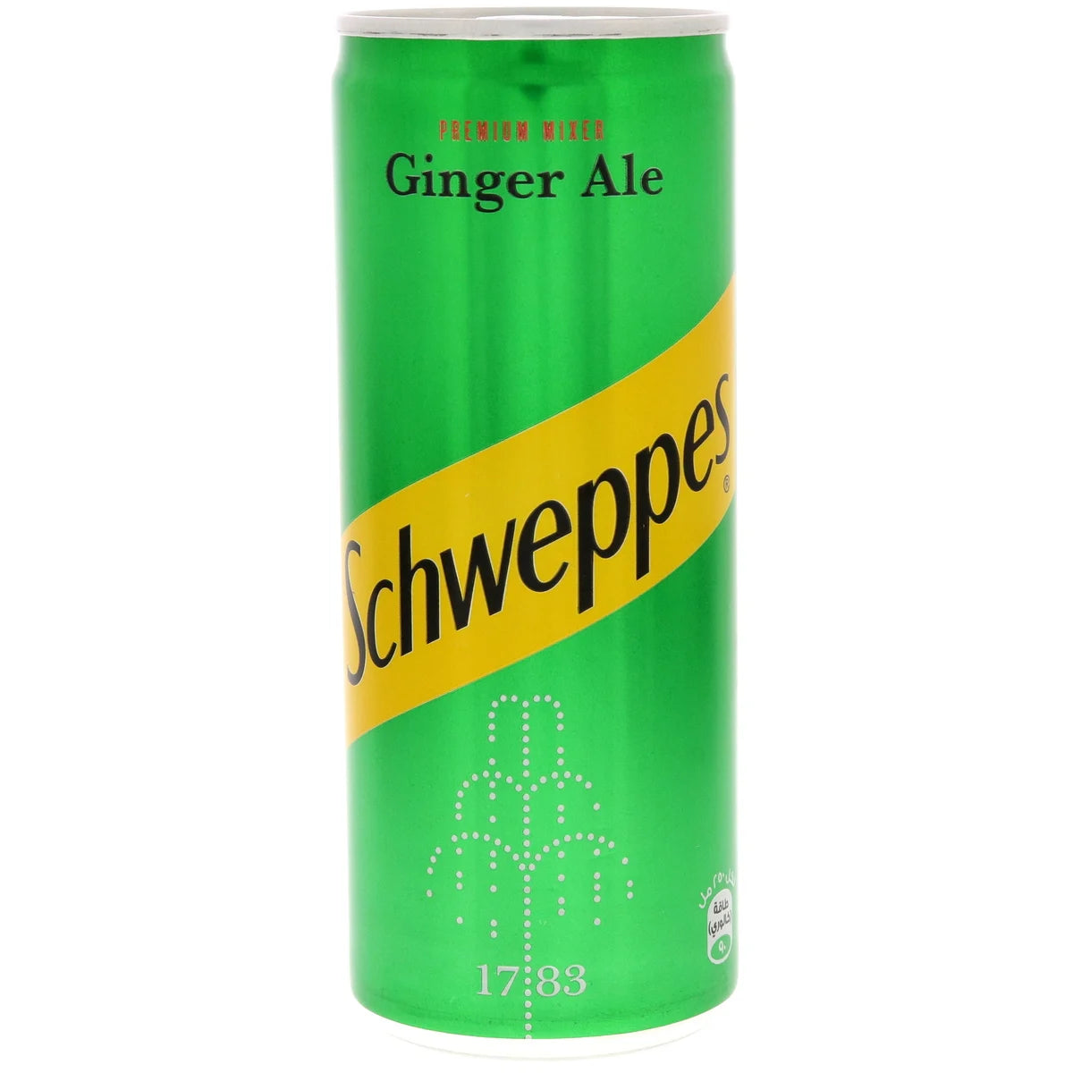 Schweppes - Premium Mixer Ginger Ale can