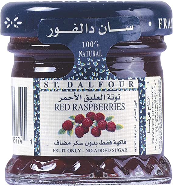 St. Dalfour Red Raspberry Jam, 28g