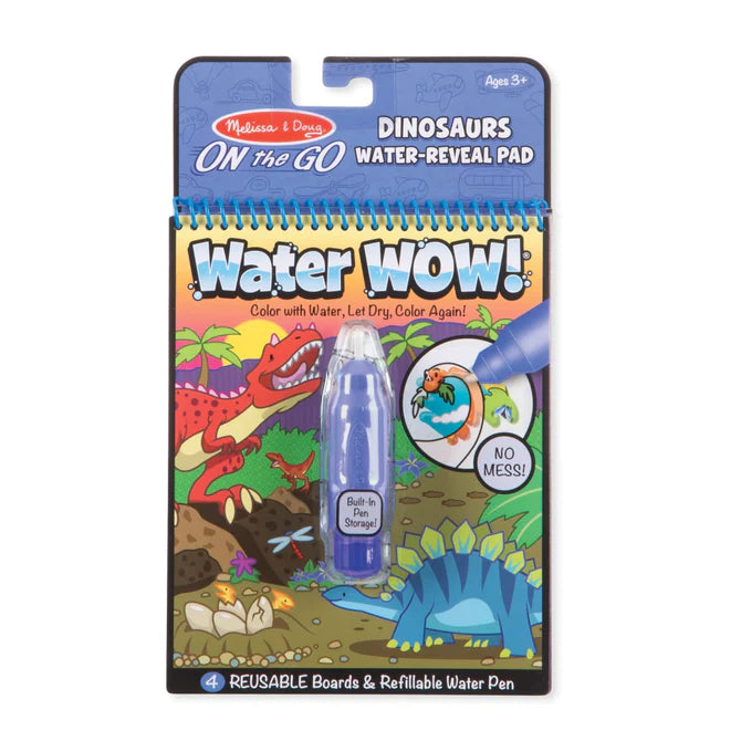 Melissa & Doug - Water Wow! Water Reveal Flip Pad - On the Go Travel Activity