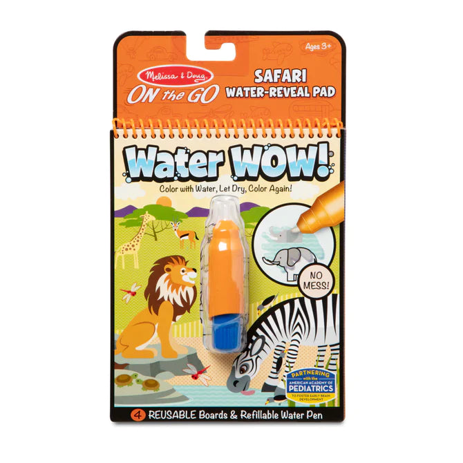 Melissa & Doug - Water Wow! Water Reveal Flip Pad - On the Go Travel Activity