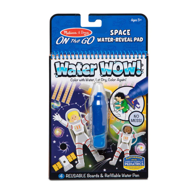 Melissa & Doug - Water Wow! Water Reveal Flip Pad - On the Go Travel Activity